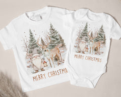 Big Brother & Little Brother Christmas Matching Outfit - Christmas Sibling Shirts, Christmas Matching Outfits - Brother Gift Set