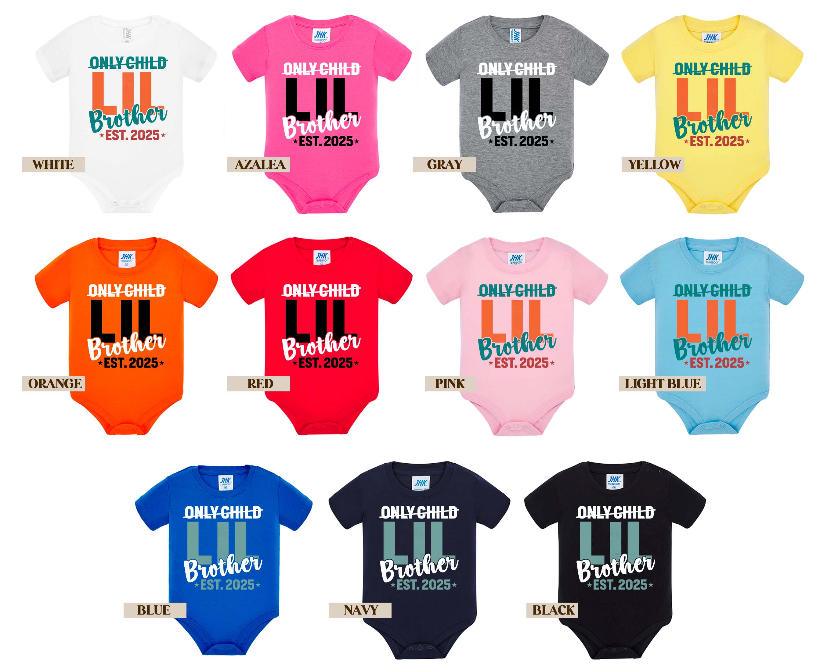 Big Brother & Little Brother Matching Outfit - Matching Sibling Shirts, Matching Outfits - Brother Gift Set, Big Sister Outfit