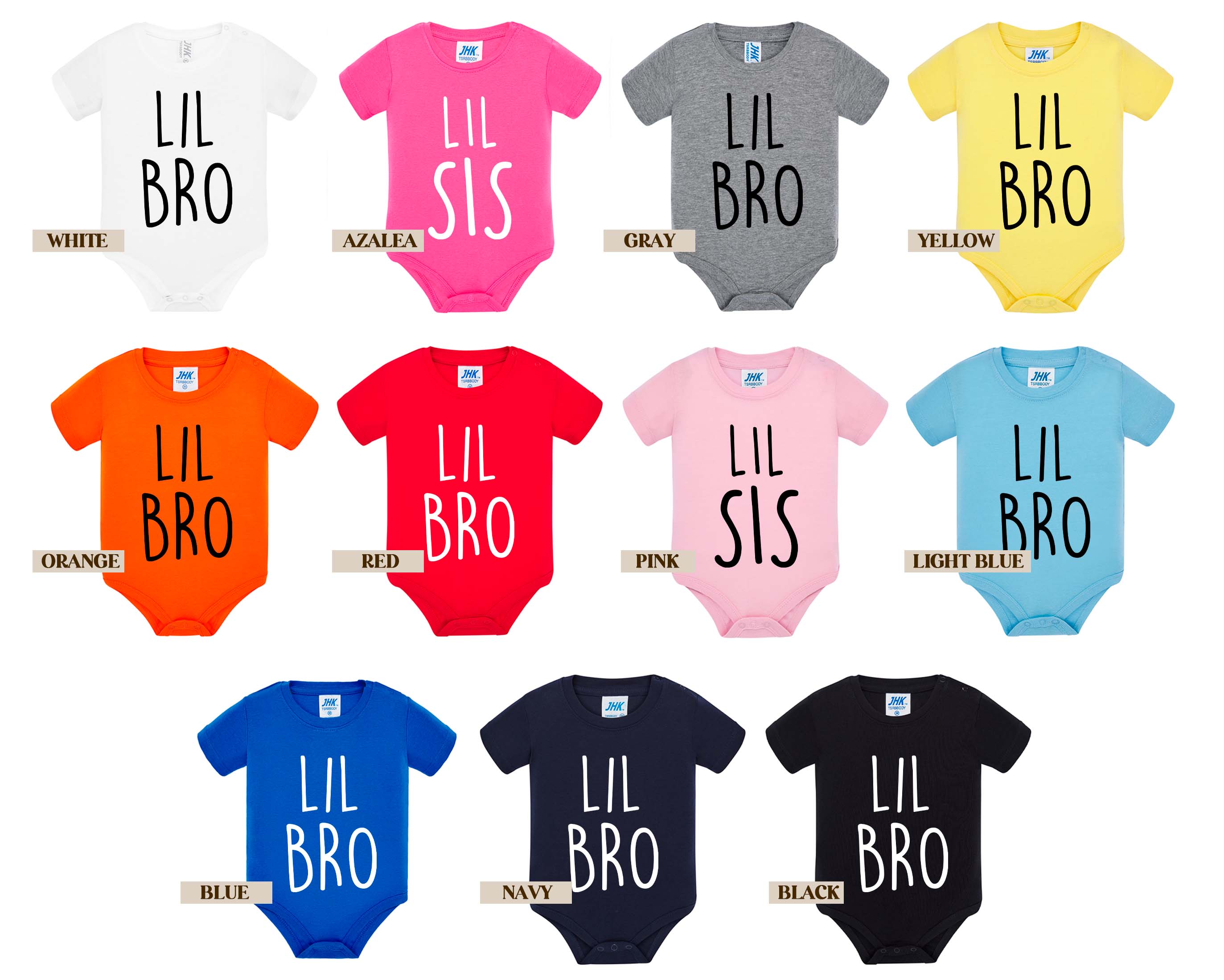 Big Brother & Little Sister Matching Outfit - Matching Sibling Shirts, Big Sis Theme Matching Outfits - Brother Gift Set, Big Sister Shirt