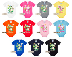 Big Brother & Little Sister Matching Outfit - Dinosaur Sibling Shirts, Cute Dinosaurs Theme Matching Outfits - Brother Gift Set, Little Sis