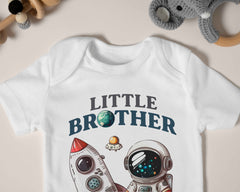 Big Brother & Little Brother Matching Outfit - Astronaut Sibling Shirts, Astronaut Matching Outfits - Brother Gift Set, Big Sister Space
