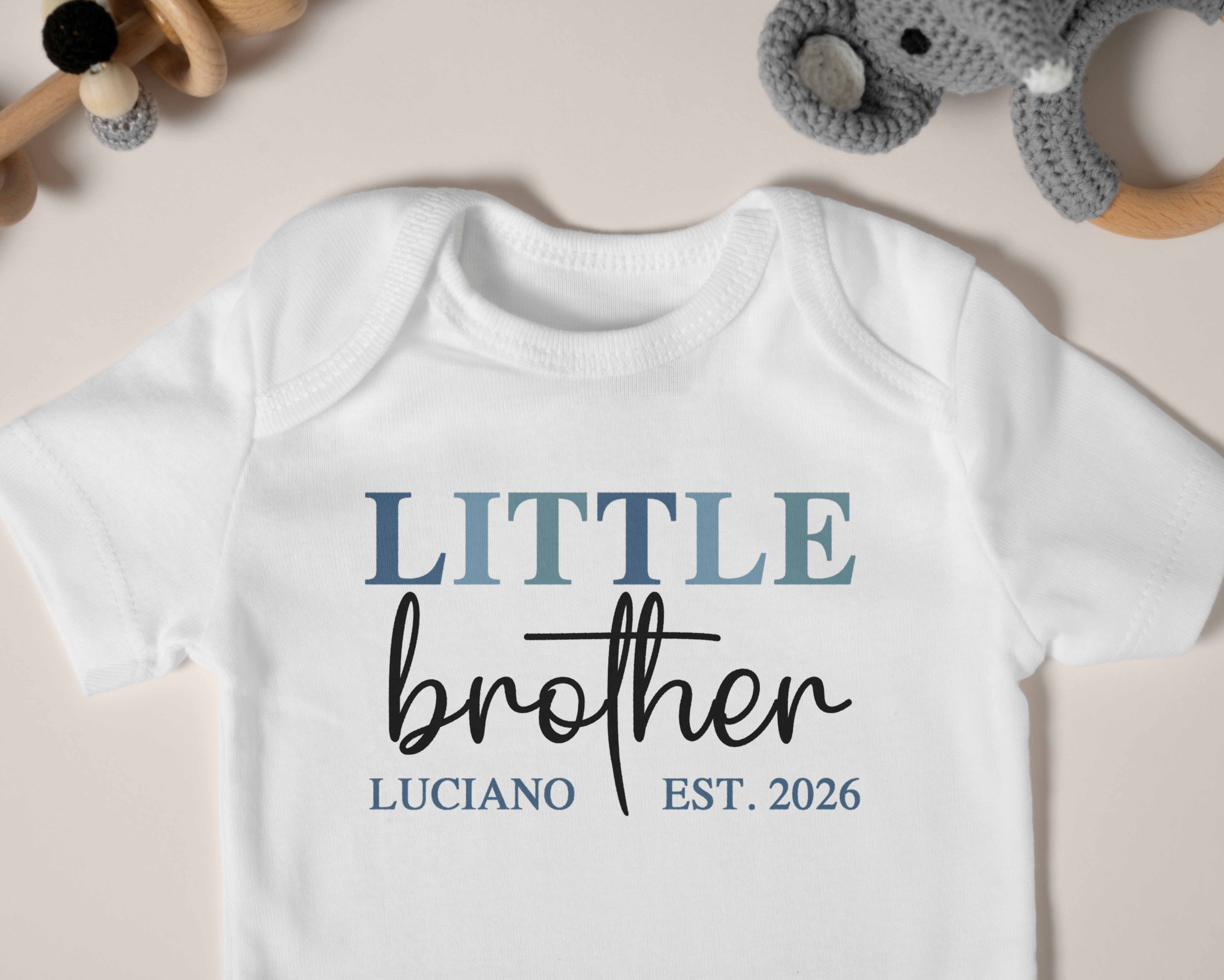 Big Brother & Little Brother Matching Outfit - Sibling Shirts