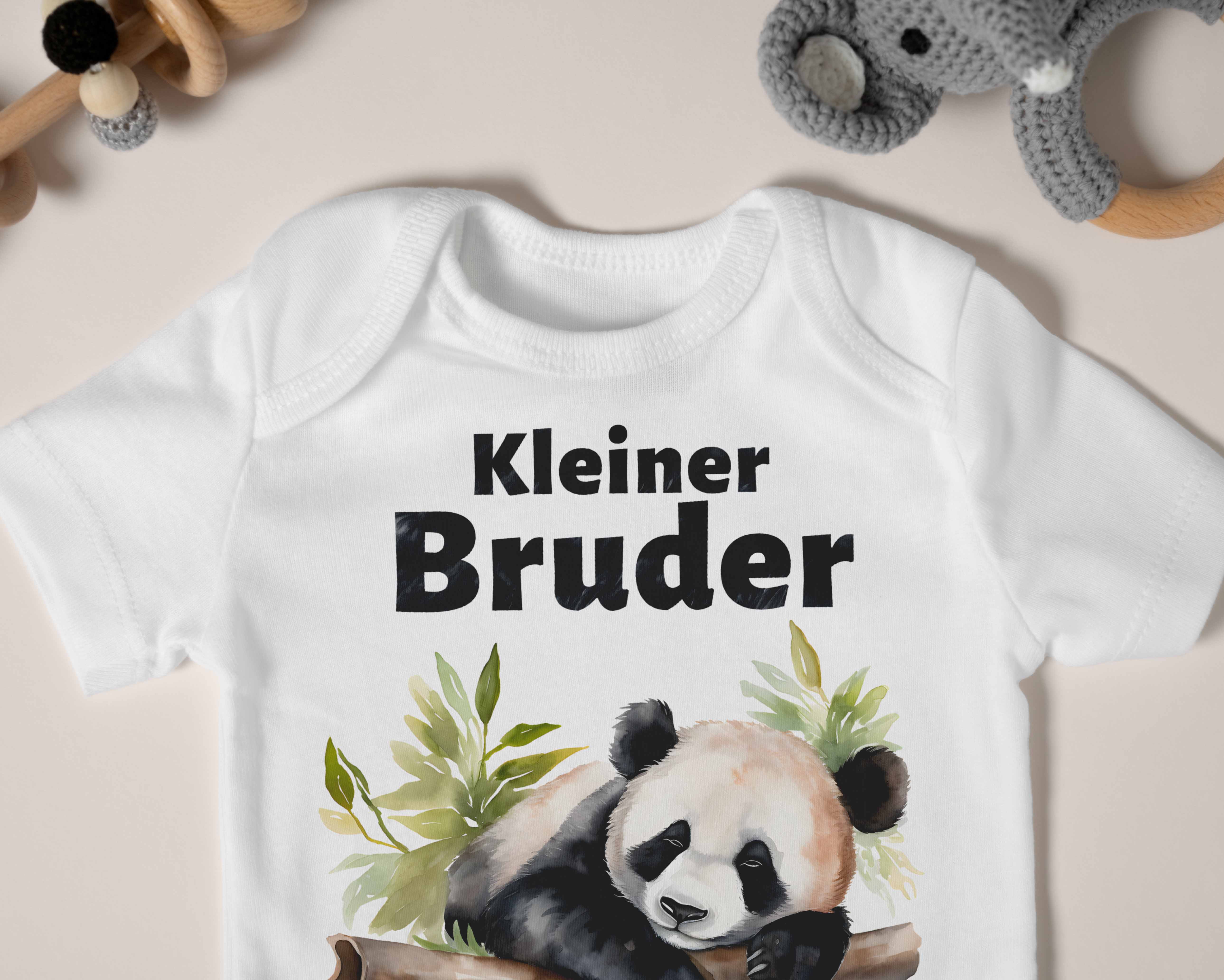 Big Brother & Little Brother Matching Outfit - Panda Sibling Shirts, Panda Bear Theme Matching Outfits - Brother Gift Set, Big Sister