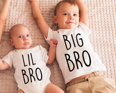 Big Brother & Little Sister Matching Outfit - Matching Sibling Shirts, Big Sis Theme Matching Outfits - Brother Gift Set, Big Sister Shirt