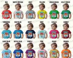 Paw Patrol Matching Family Birthday T-Shirt