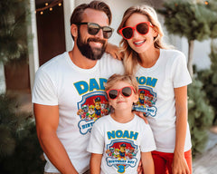 Paw Patrol Matching Family Birthday T-Shirt