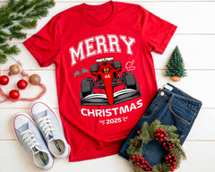 Christmas Racing Matching Family T-Shirt, Infant Racing Outfits for Christmas - Christmas Matching Pajamas with pants, Christmas Body 44